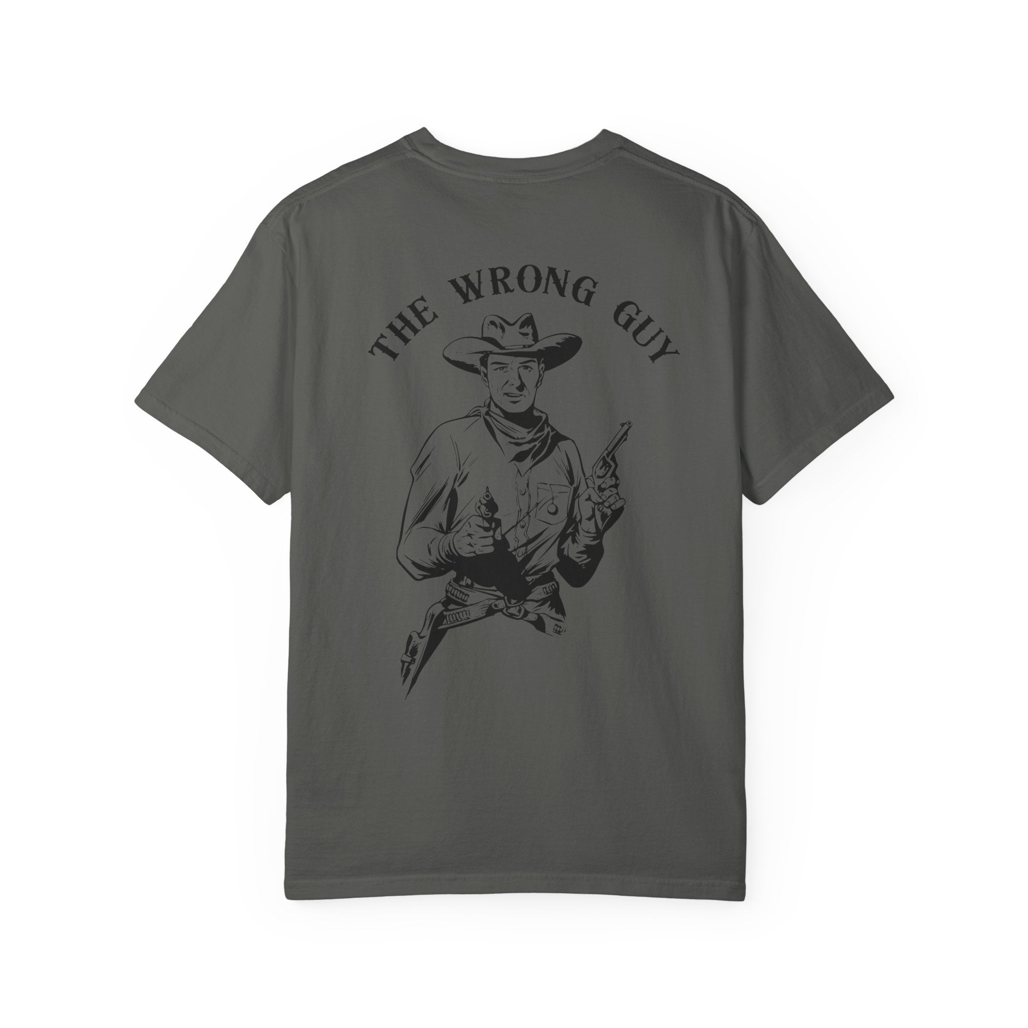 The Wrong Guy Shooter T-shirt