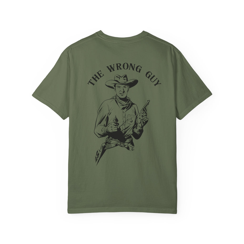 The Wrong Guy Shooter T-shirt