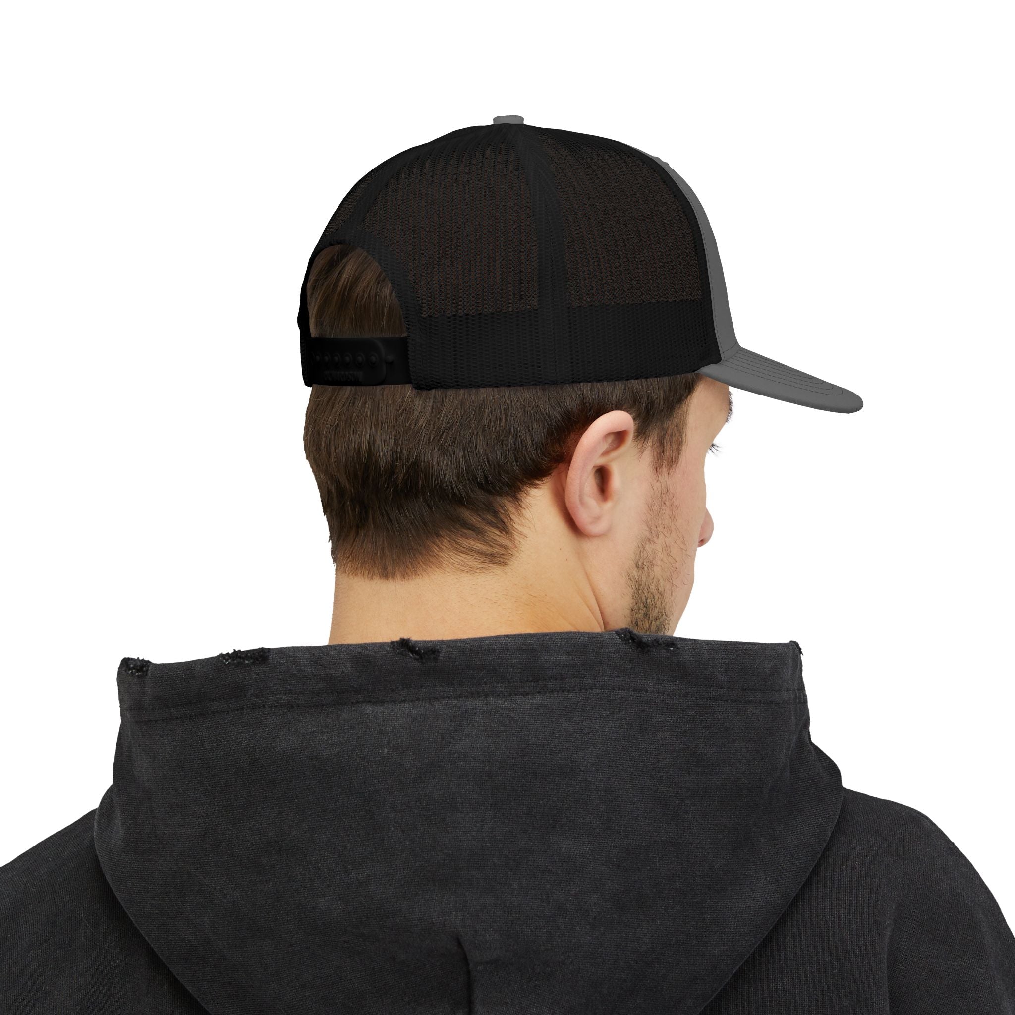 The Wrong Guy Smokers Trucker Hat (Embroidered)