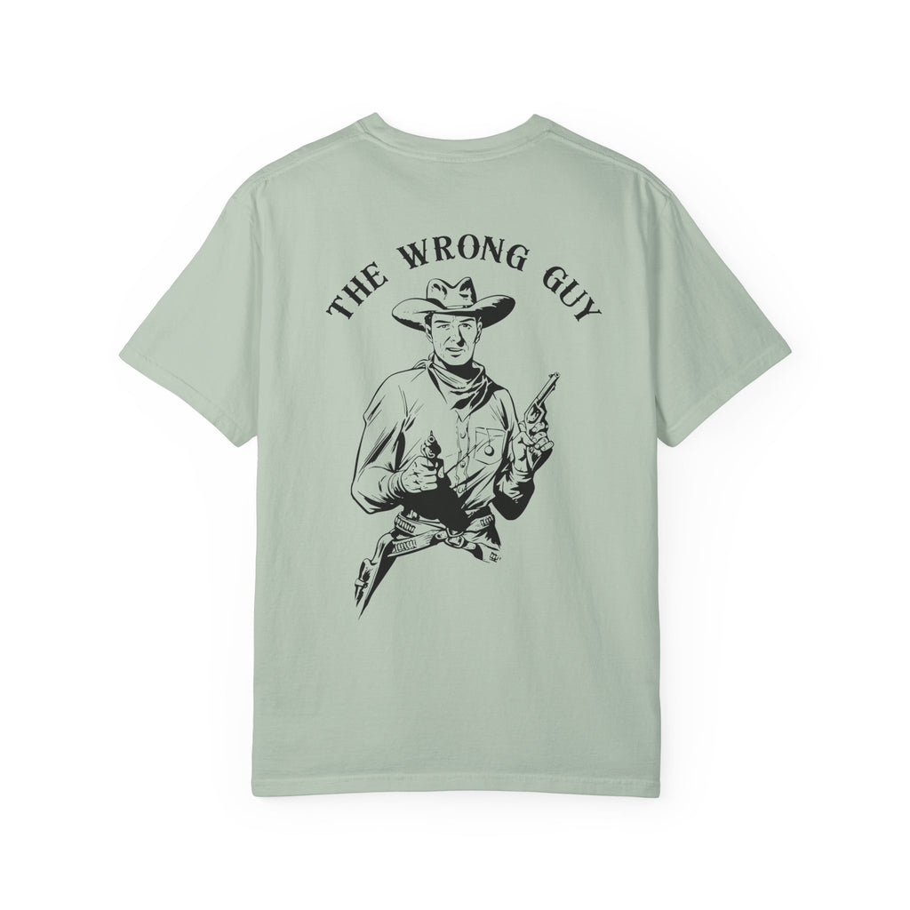 The Wrong Guy Shooter T-shirt