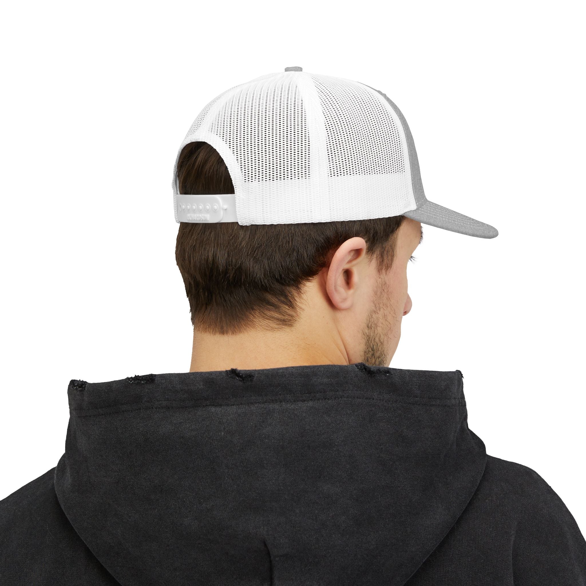 The Wrong Guy Smokers Trucker Hat (Embroidered)