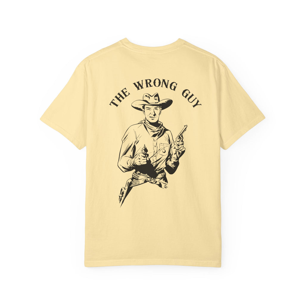 The Wrong Guy Shooter T-shirt
